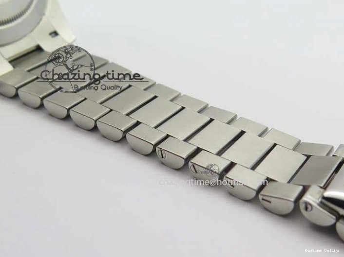 0521 Day-Date 40mm 228206 SS Noob 1:1 Best Edition Quadrant Textured Ice Blue Dial On SS Bracelet A Timeless 3801